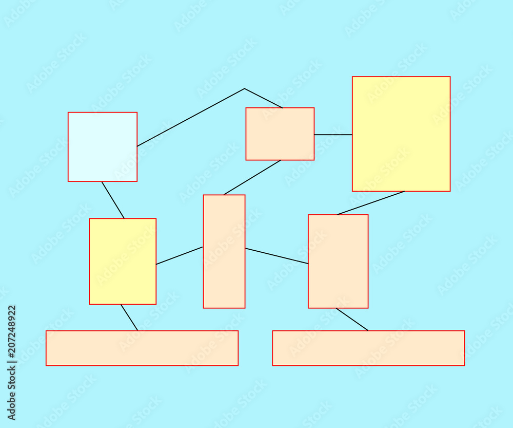 Diagram illustration, blank space for content, business, diagram, process Diagram illustration, blank space for content, business, diagram, process