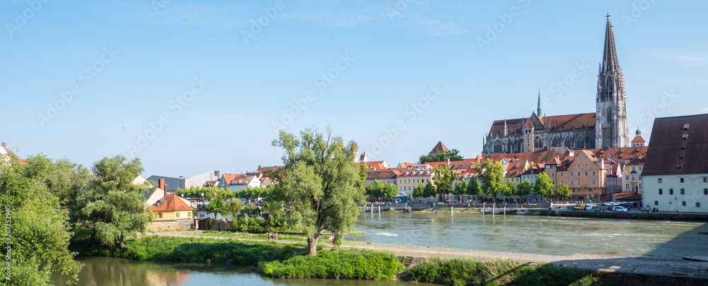 Panorama Skyline Regensburg