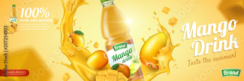 Mango juice ads