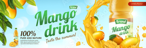 Mango juice ads