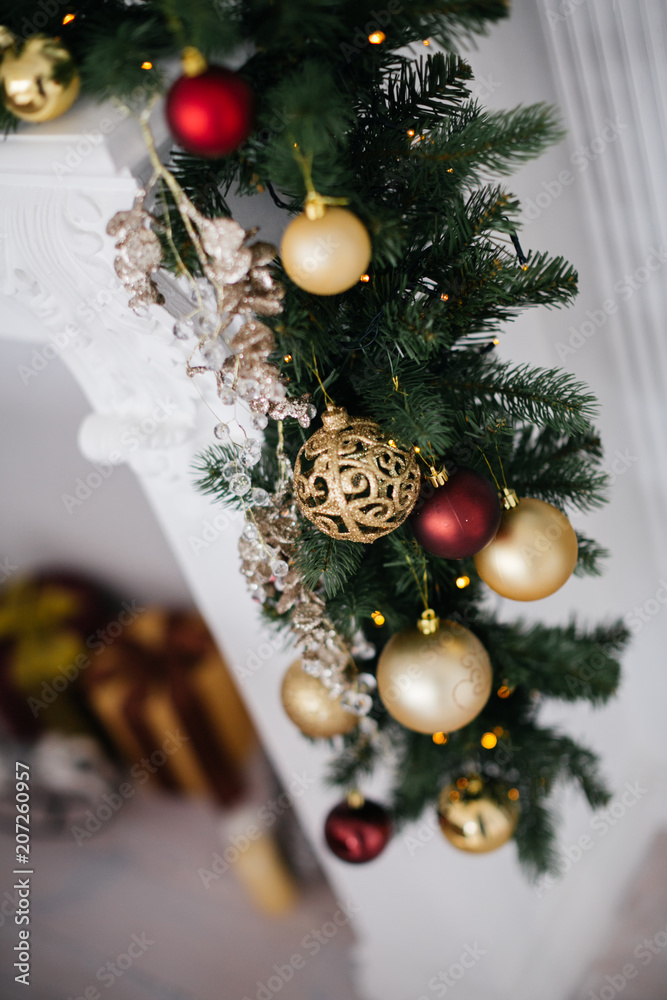 tree ornaments on Christmas tree tree ornaments on Christmas tree