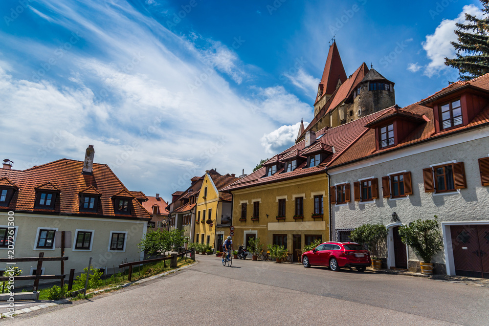 Weissenkirchen in der Wachau, a town in the district of Krems-Land in Lower Austria, Wachau Valley, Austria