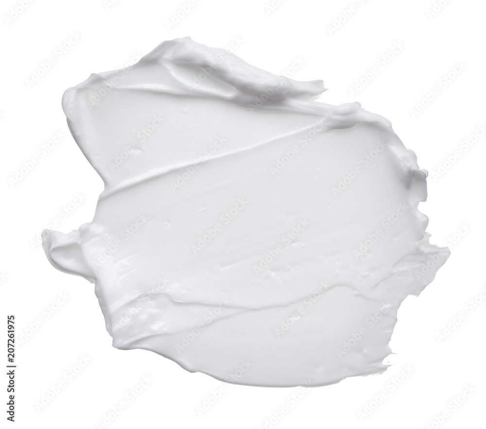 White ?reamy texture isolated on white White ?reamy texture isolated on white