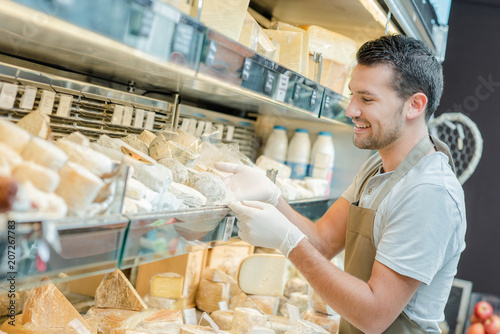 Photos fridge full of cheese