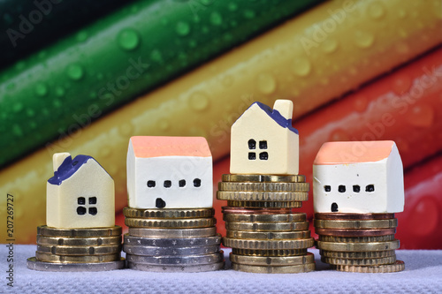 immobilier maison logement credit hypothecaire Euros Argent