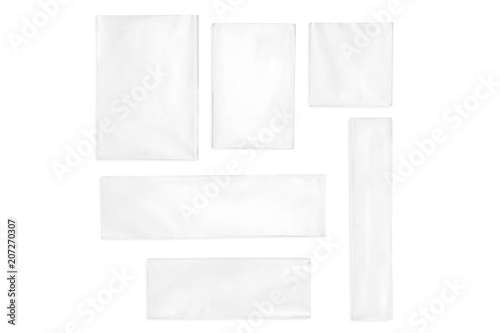 Few cellophane bags for candy