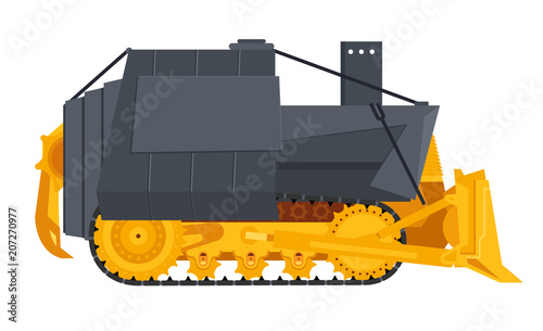 Armed bulldoser