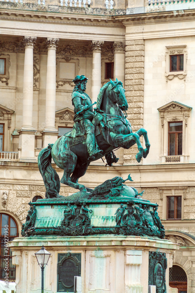 Prince Eugen of Savoy monument (1865), Vienna, Austria