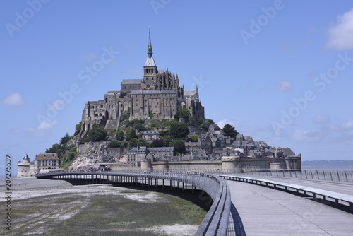 View of Mont Saint Michel. Francia