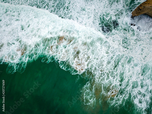 Pacific Ocean green waves, Australia