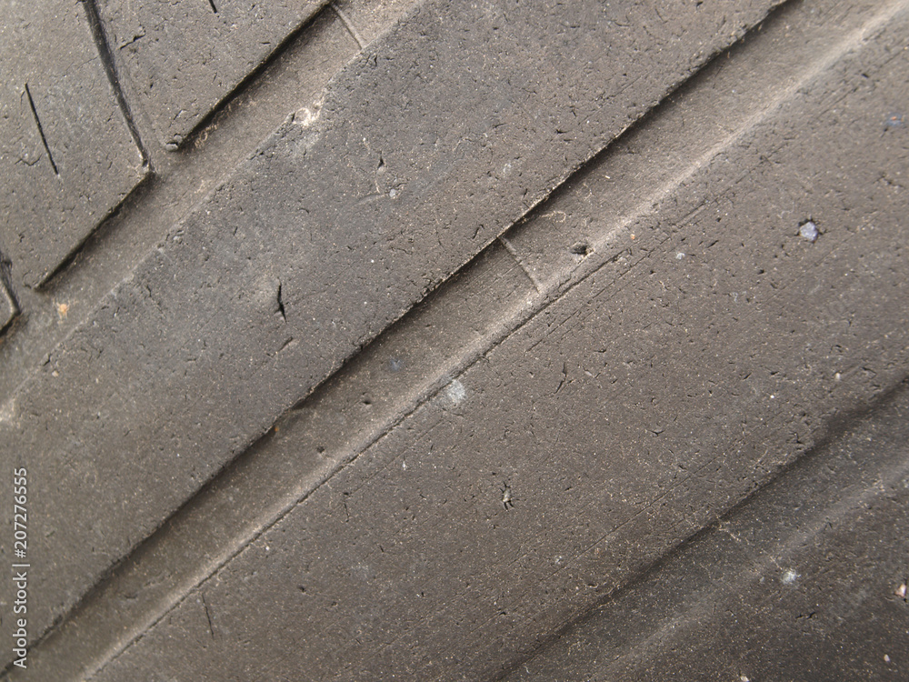 Fototapeta premium Old tyre