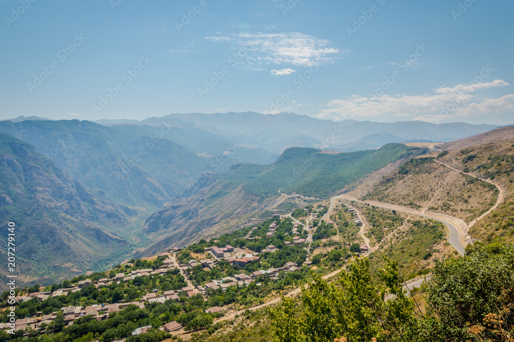 Fototapeta premium Tatev town, Armenia