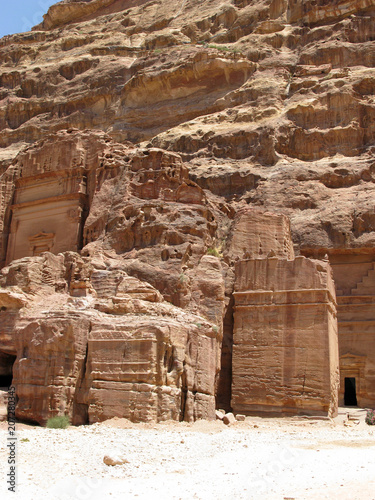 Ancient ruins in Petra