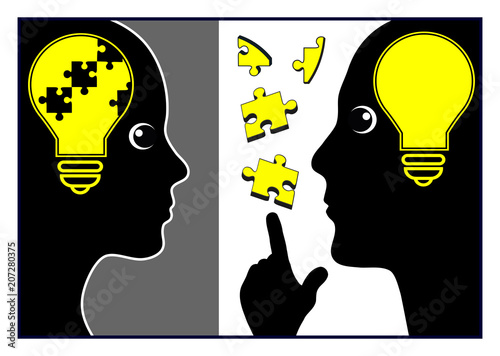 The role of tutor. Teacher helps student to solve problems on her own