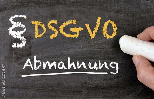 DSGVO Abmahnung