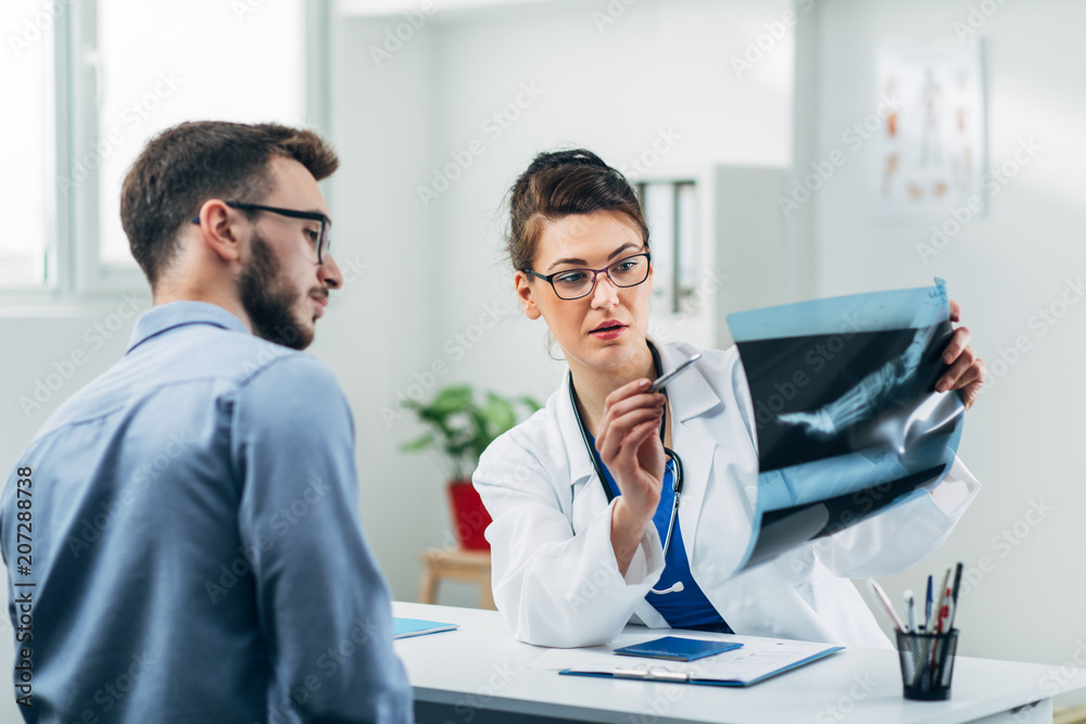 Doctor and patient Doctor and patient