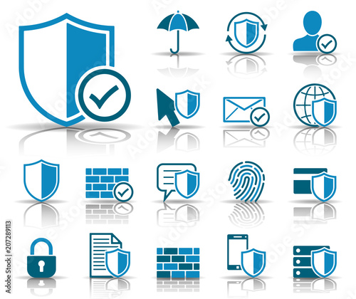 Datenschutz Iconset