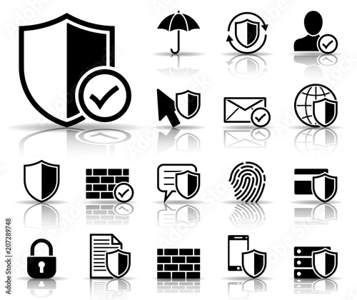 Datenschutz Iconset