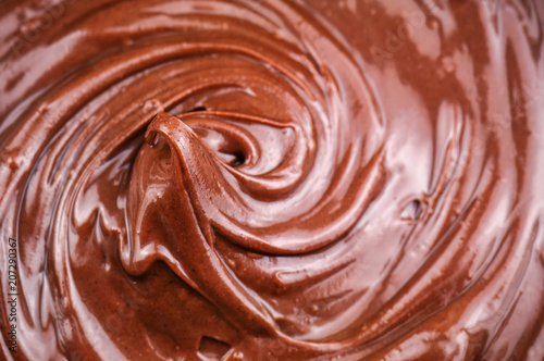 sweet dark chocolate texture
