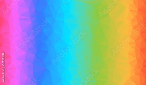 Wallpaper Mural spectrum low poly style gradient illustration graphic background. Torontodigital.ca