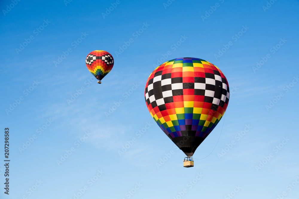 Naklejka premium Hot Air Balloons