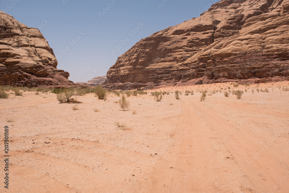 Burrah canyon. Wadi Rum desert, Jordan