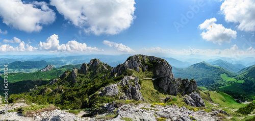 The Great Rozsutec hill. Day foto. photo
