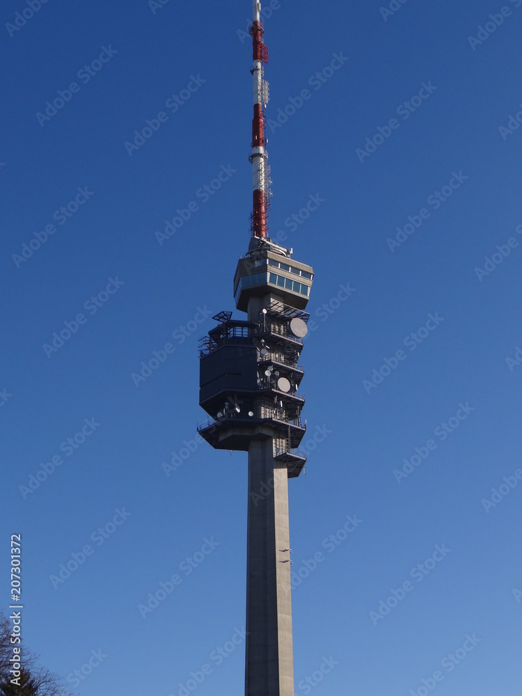 Obraz premium Antenne Swisscom à Krishona