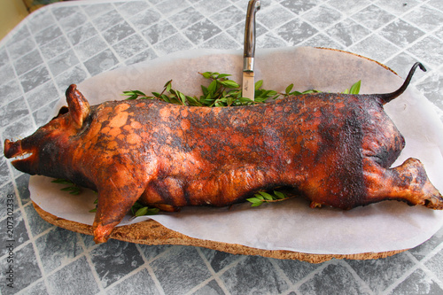 Sardinian roasted piglet