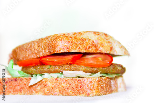 sandwich with tomato