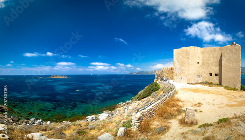 old fortress in peninsula