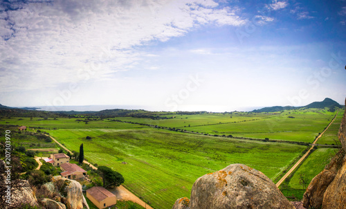 Italy, Sardinia, Castiadas - Big Farm Green