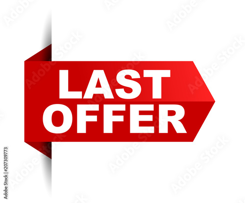 banner last offer