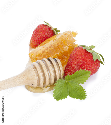 strawberry and honey