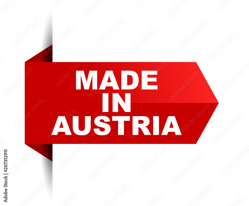 banner made in austria banner made in austria