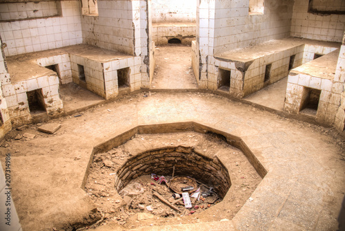 Ruins of Kharanaq near Yazd, Iran. photo