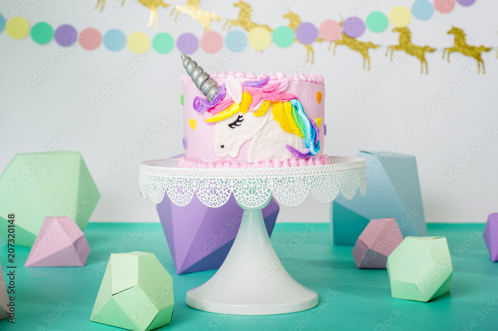 Fototapeta premium cake_unicorn_series-25