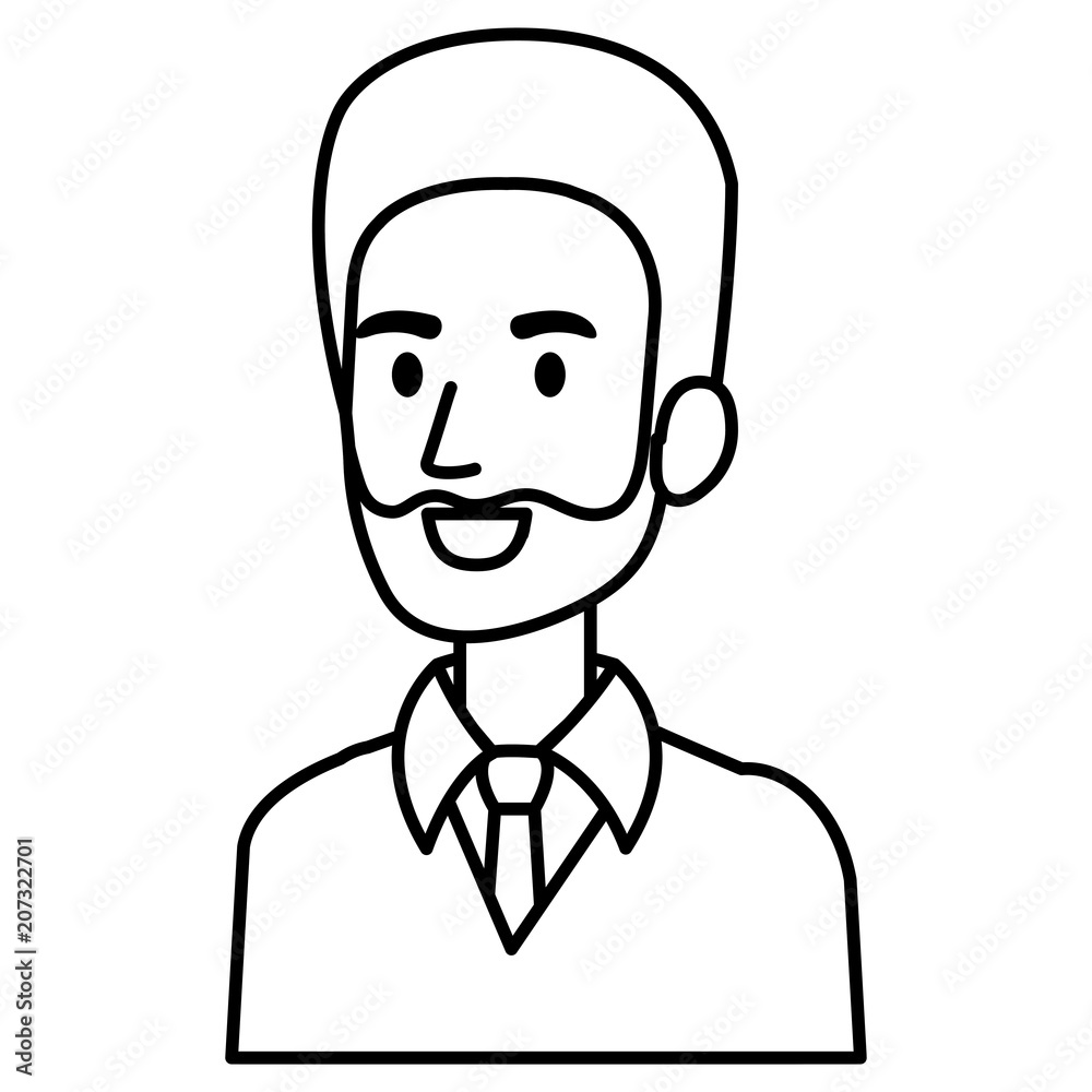 businessman avatar character icon vector illustration design businessman avatar character icon vector illustration design