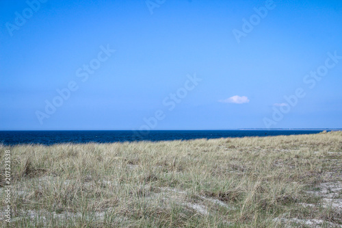 Urlaub am Meer, Dünen, Wellen, Strandübergang, Gras, Küste, Natur 