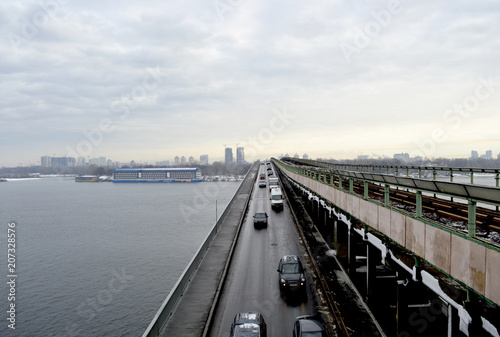 Wallpaper Mural Road interchange in the city Torontodigital.ca
