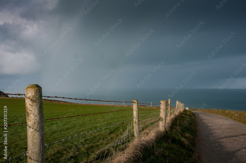 Stormy Cornish Coast