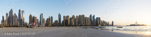 Panorama at Dubai Marina © Alessandro