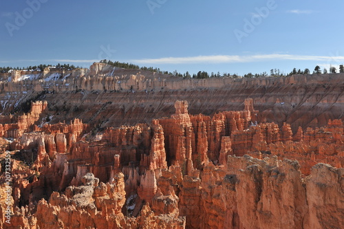  USA. Bryce Canyon on a sunny spring day 