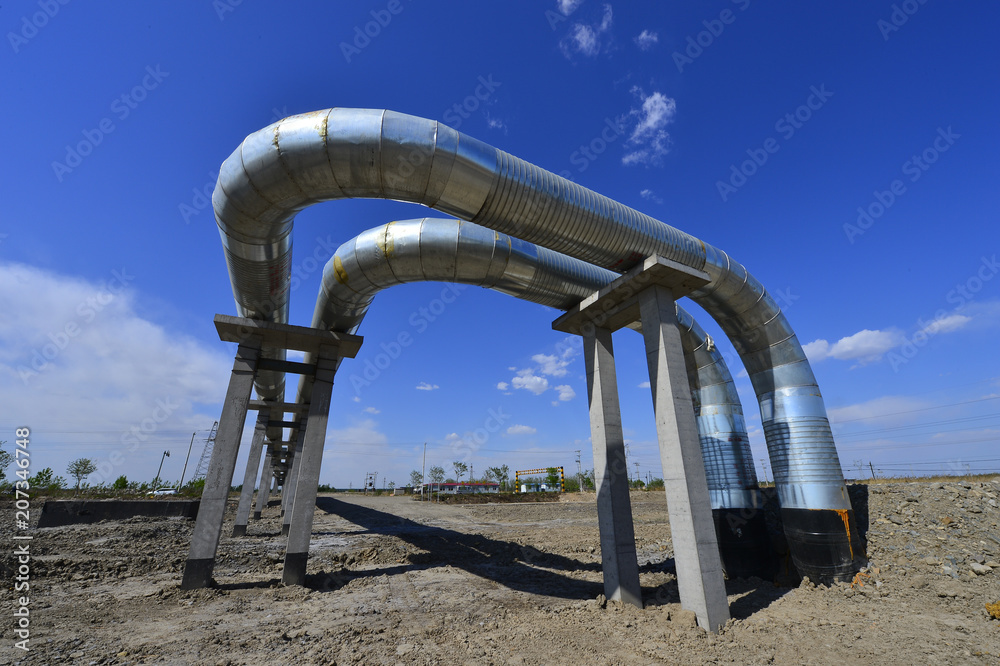 Fototapeta premium Piping and valves