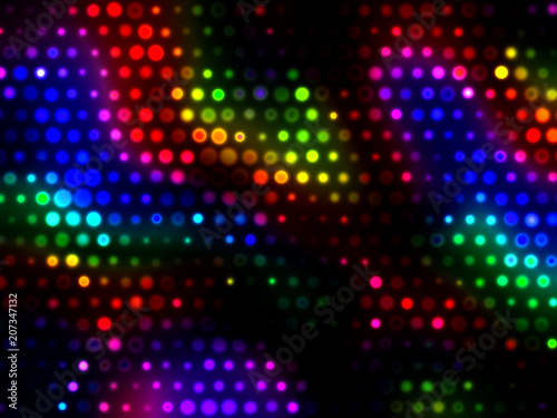 Bright Romantic Spotlight Lights Background  - Disco Party LED  Projector Light Design  