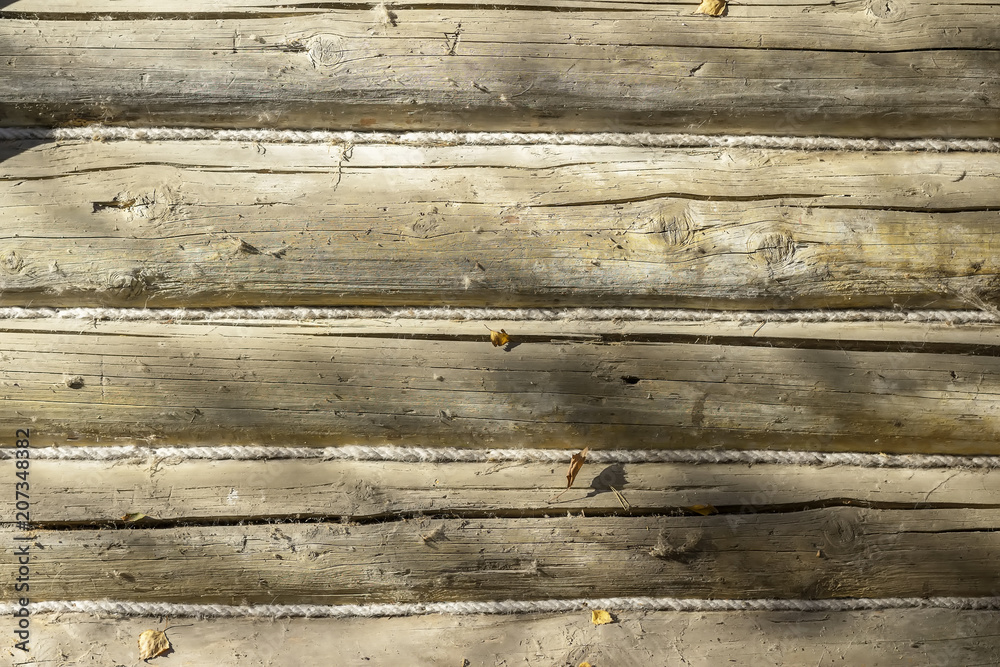 Natural painted wooden surface, texture. Rustic wooden horizontal wood planks with cracks, scratches for modern design, patterns, background, copy space Natural painted wooden surface, texture. Rustic wooden horizontal wood planks with cracks, scratches for modern design, patterns, background, copy space