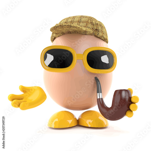3d Sherlock egg