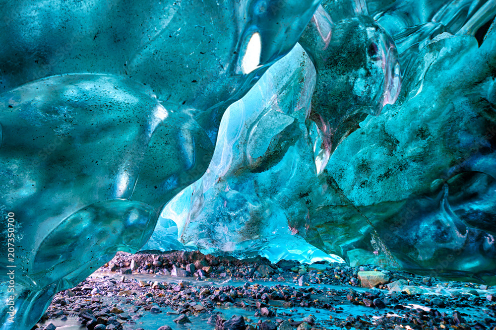 Fotografie Mendenhaul Glacier Alaska