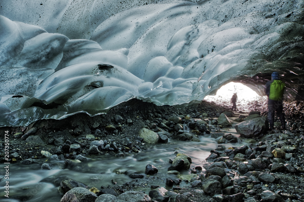 Fototapeta premium Mendenhaul Glacier Alaska