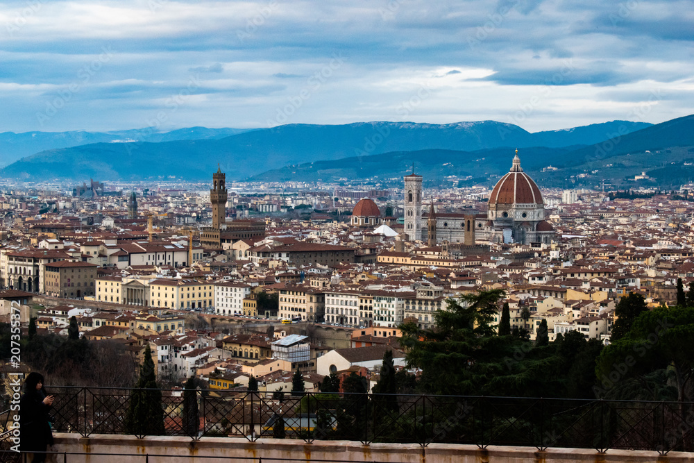 Landscape of Florence Italy